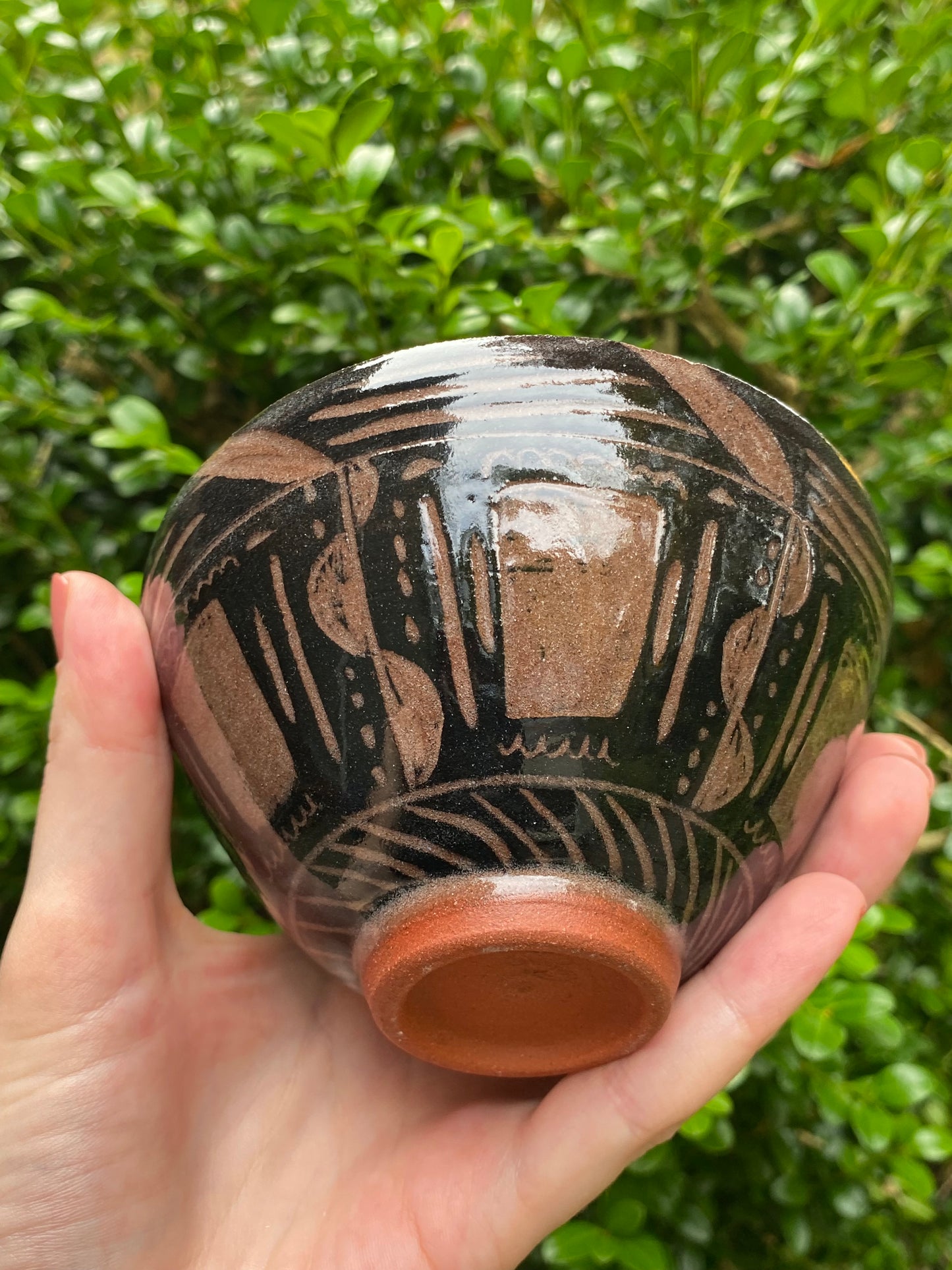 Greco Roman Sgraffito Miso Bowl